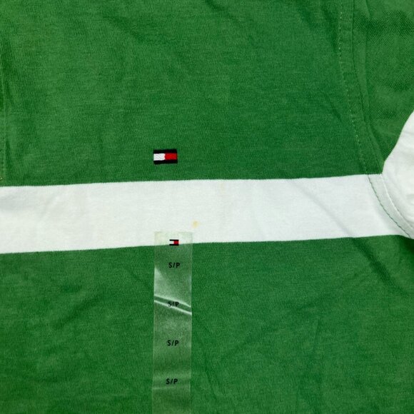 NWT Men's Tommy Hilfiger Short Sleeve Striped Classic Fit Polo Shirt Small - Picture 10 of 11